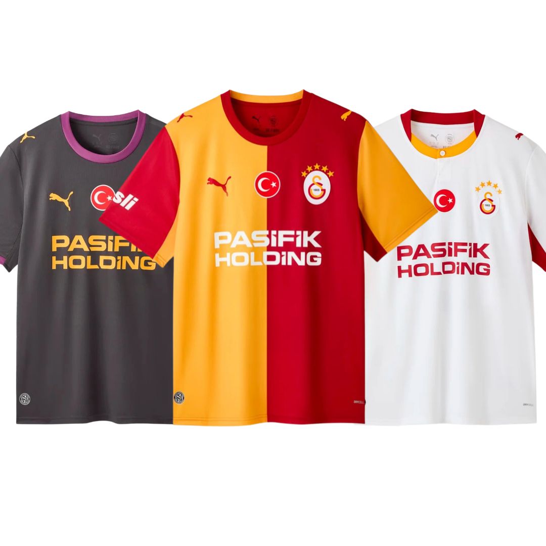 Galatasaray Home, Away and Third 26/27 Jersey