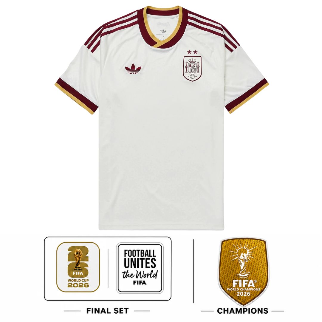 Spain Away 26/27 Jersey World Cup Champion