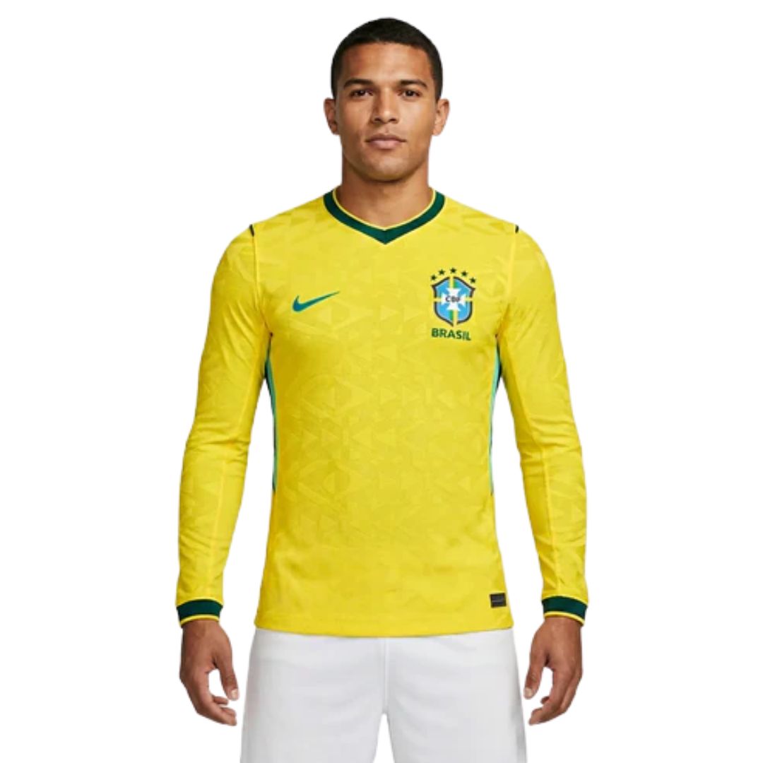 Brazil Home 2026/27 Jersey - Long Sleeve
