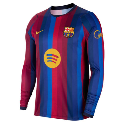 Barcelona Home 26/27 Jersey - Long Sleeve