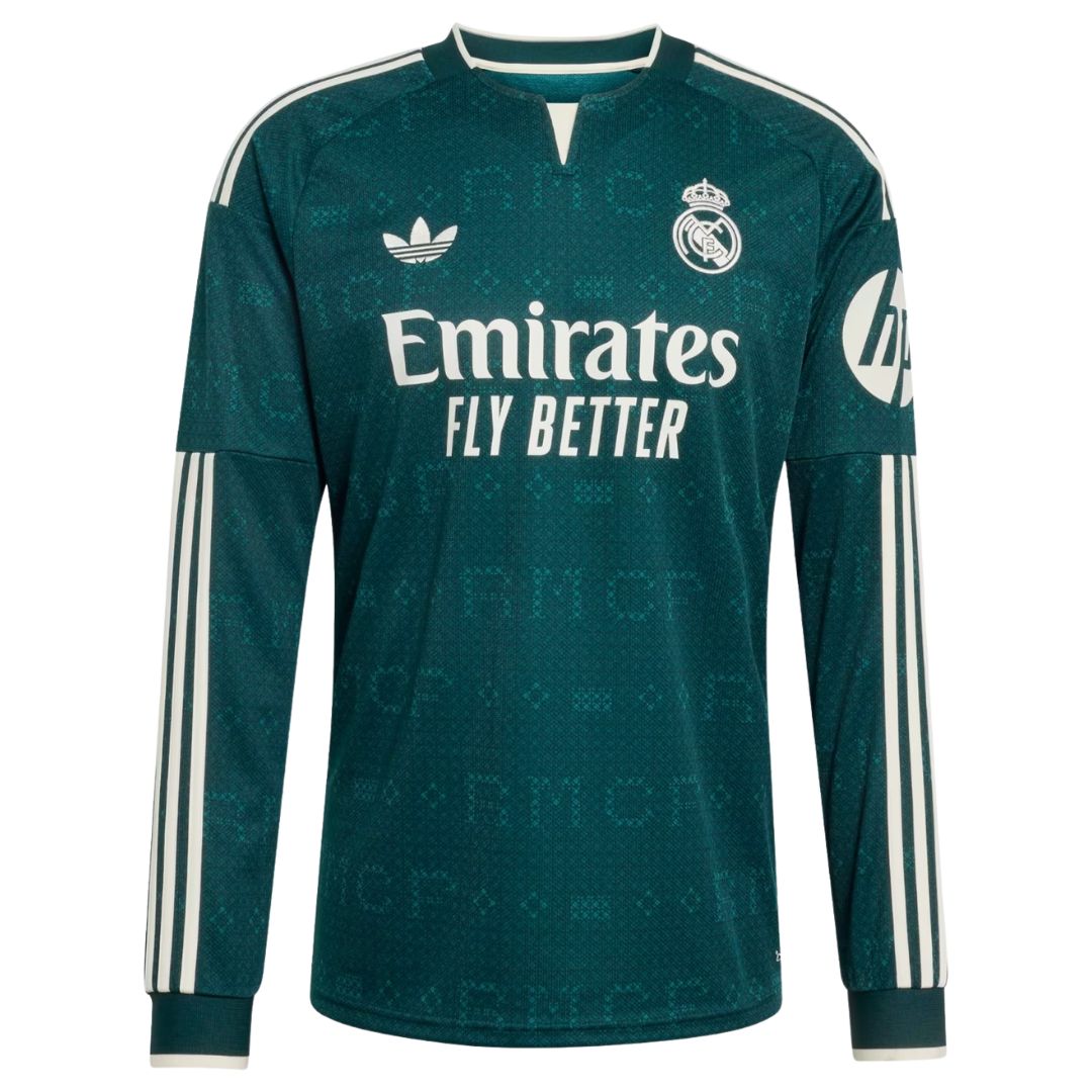 Real Madrid Away 26/27 Jersey - Long Sleeve