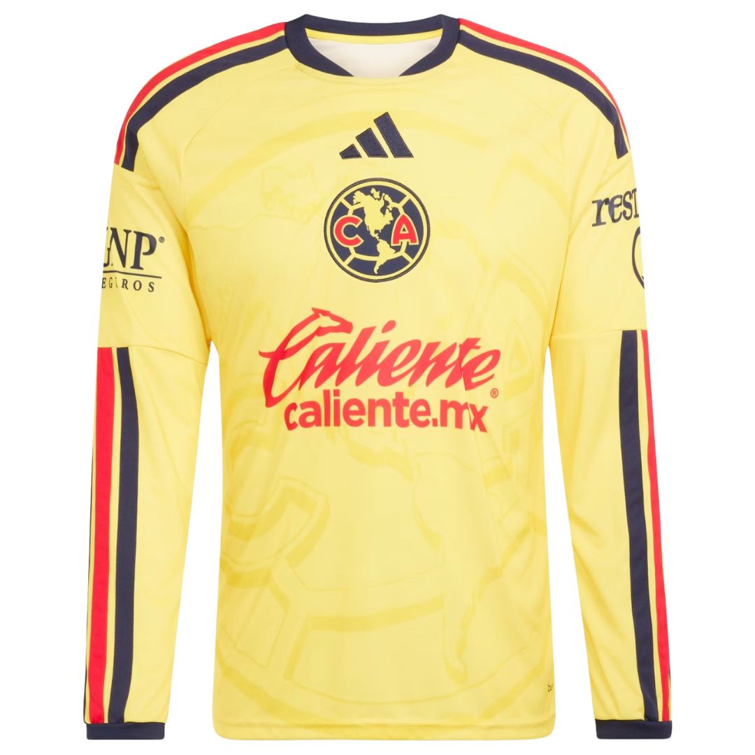 Club America Home 26/27 Jersey - Long Sleeve