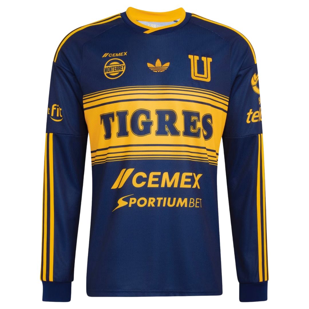 Tigres UANL Away 26/27 Jersey - Long Sleeve