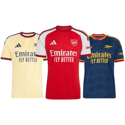 Arsenal Home, Away and Third 26/27 Jersey
