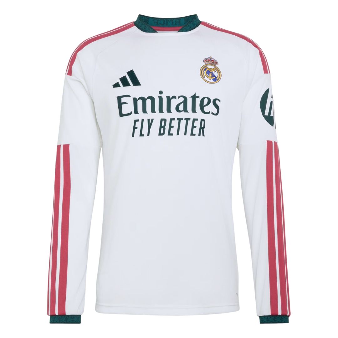 Real Madrid Home 26/27 Jersey - Long Sleeve