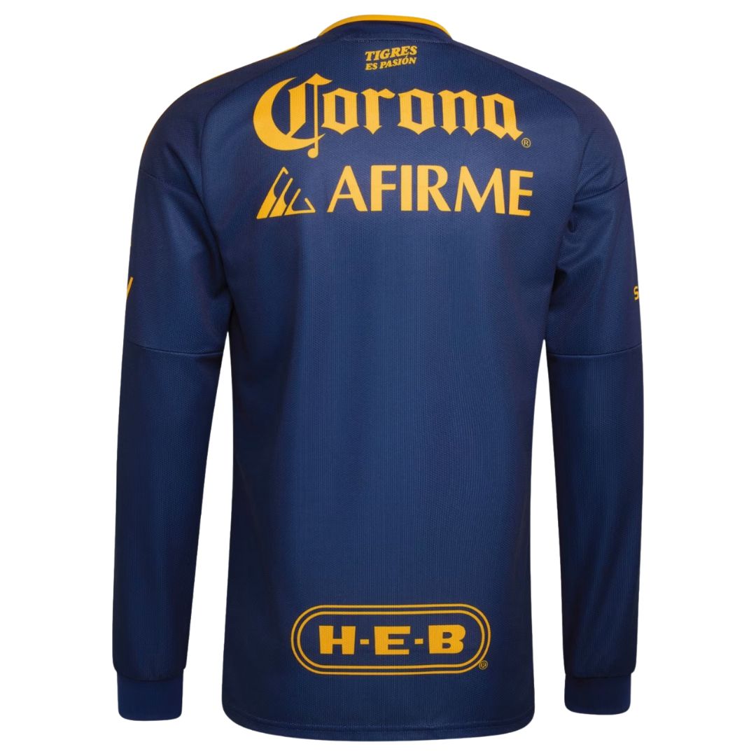 Tigres UANL Away 26/27 Jersey - Long Sleeve