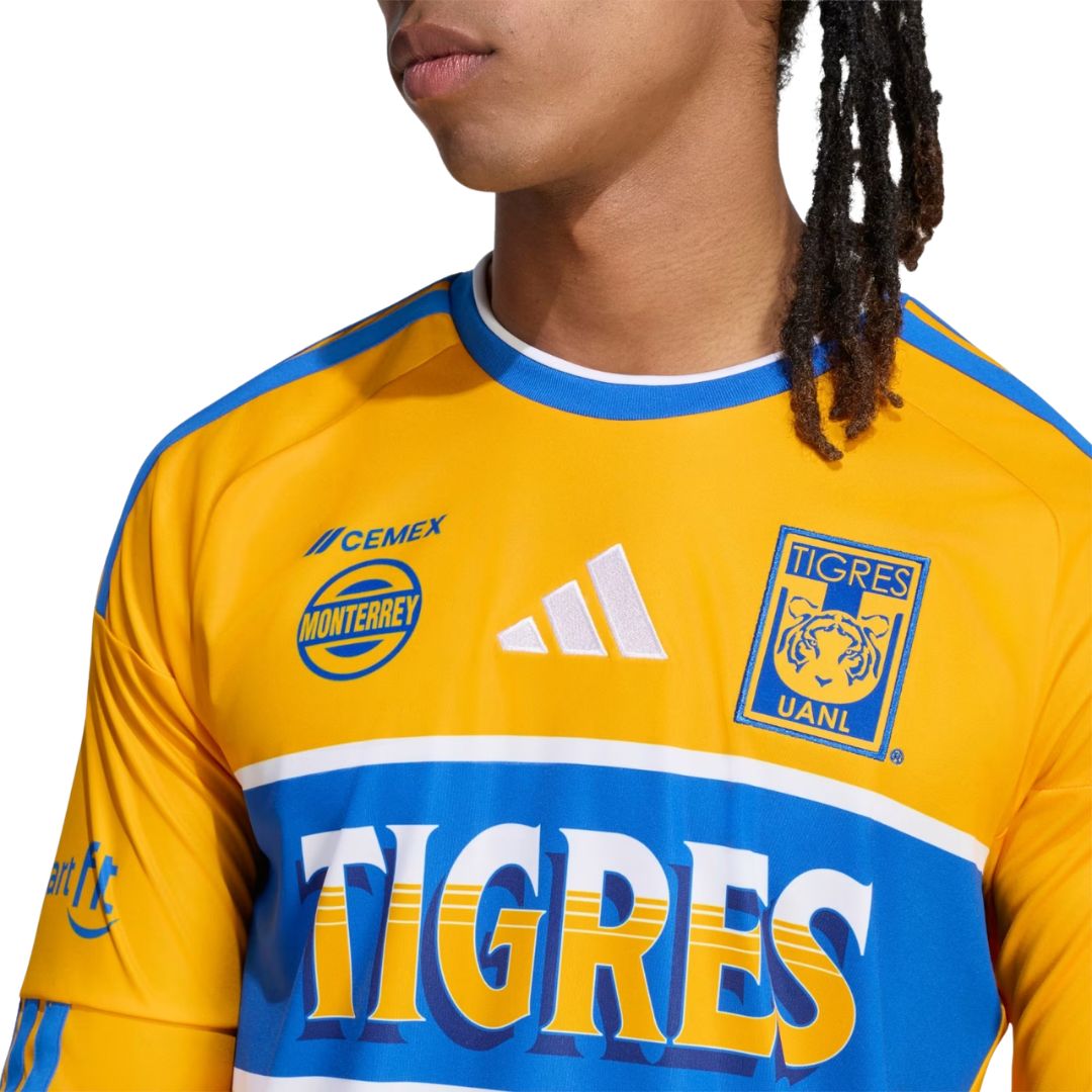 Tigres UANL Home 26/27 Jersey - Long Sleeve