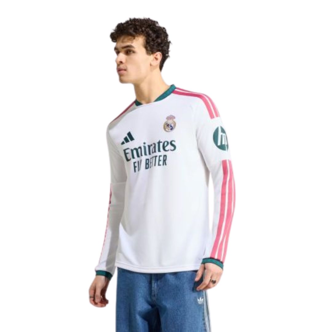 Real Madrid Home 26/27 Jersey - Long Sleeve