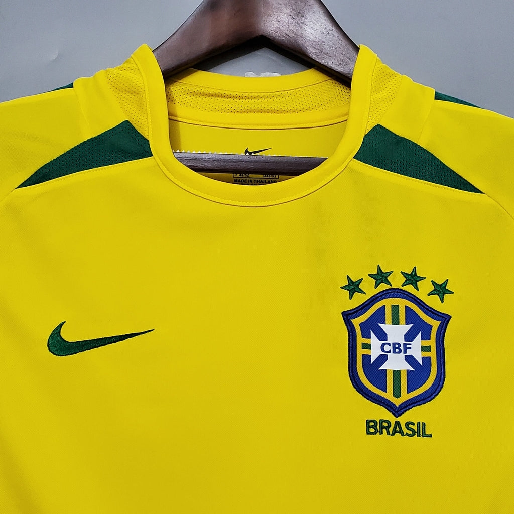 2002 Brazil Retro Jersey