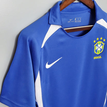2002 Brazil Retro Jersey