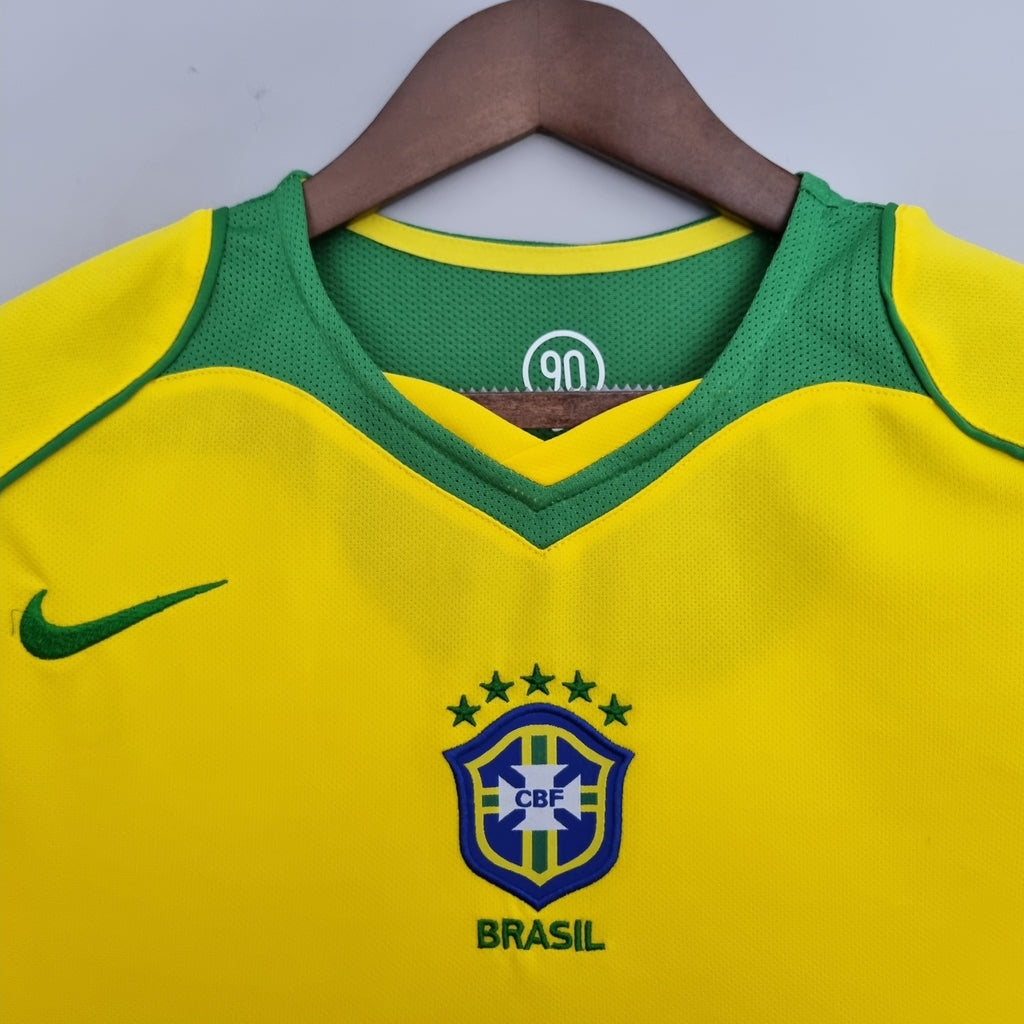 2004 Brazil Retro Jersey