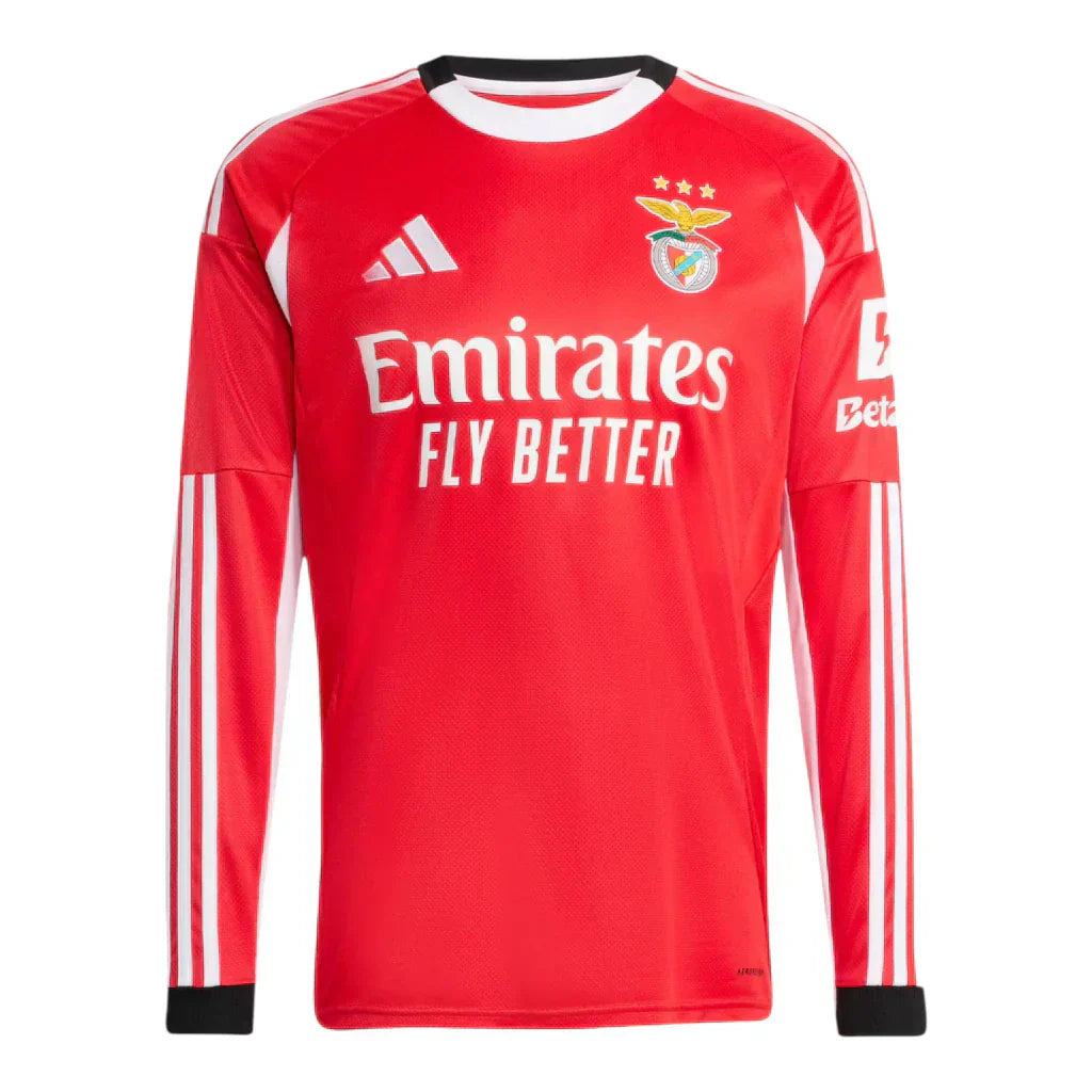 Benfica Home 25/26 Jersey - Long Sleeve