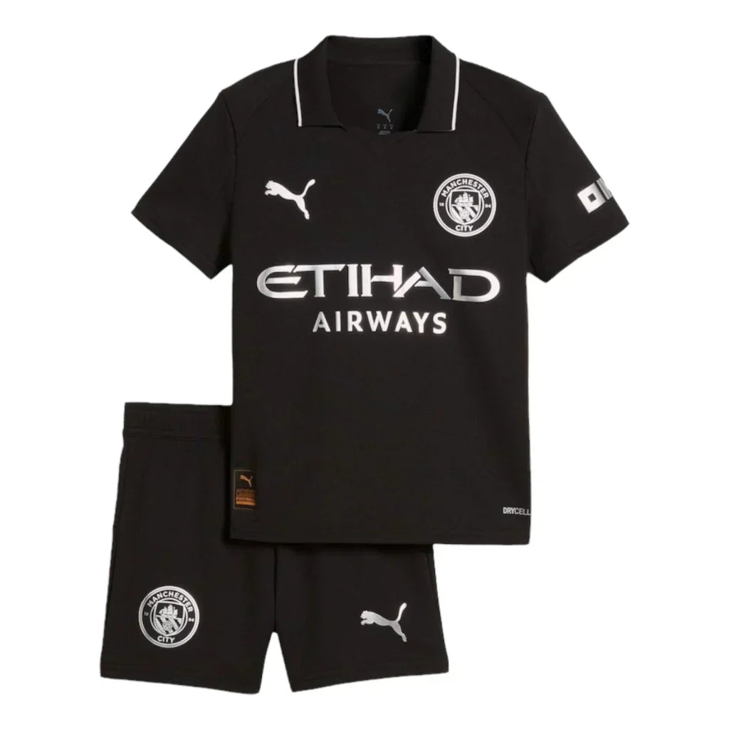 Kids Kit Manchester City Away 25/26