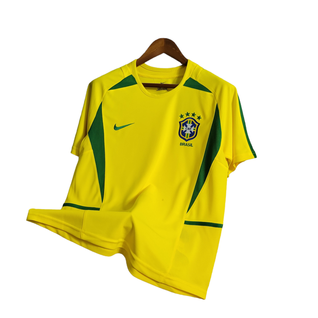 Brazil 2002 Retro Jersey