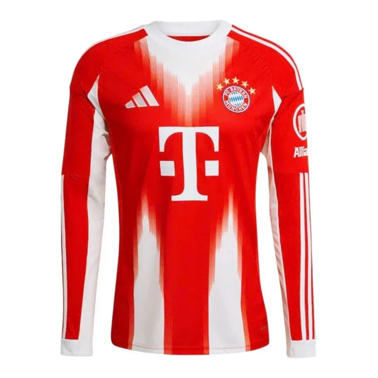 Bayern Munich Home 25/26 Jersey - Long Sleeve