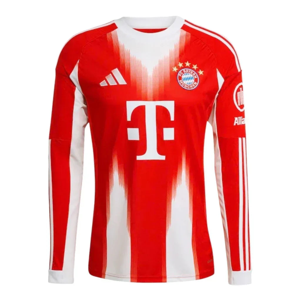 Bayern Munich Home 25/26 Jersey - Long Sleeve