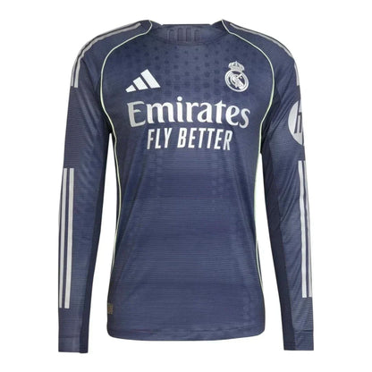 Real Madrid Away 25/26 Jersey - Long Sleeve