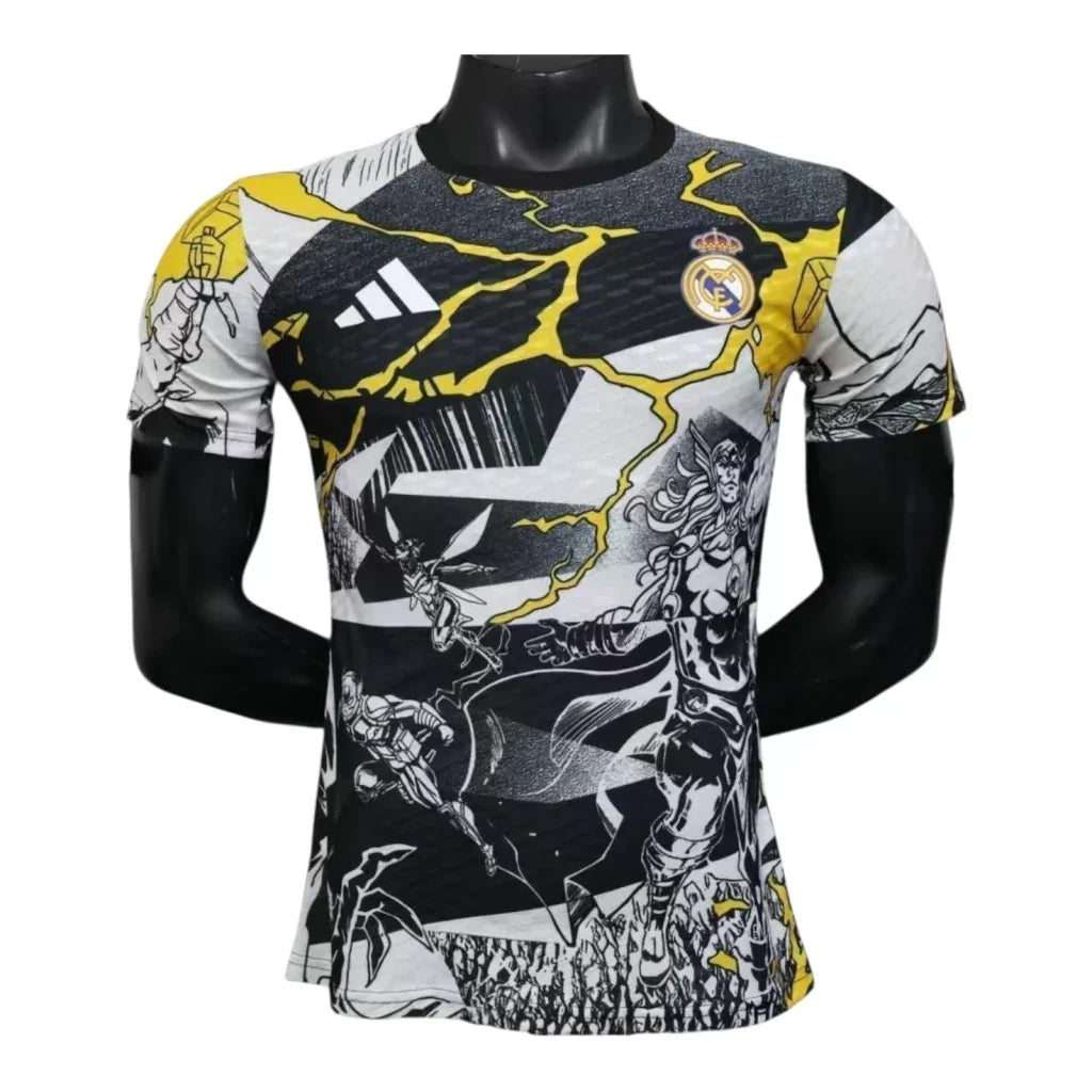 Real Madrid Marvel Avengers Pre-Match 25/26 Jersey - Player Version
