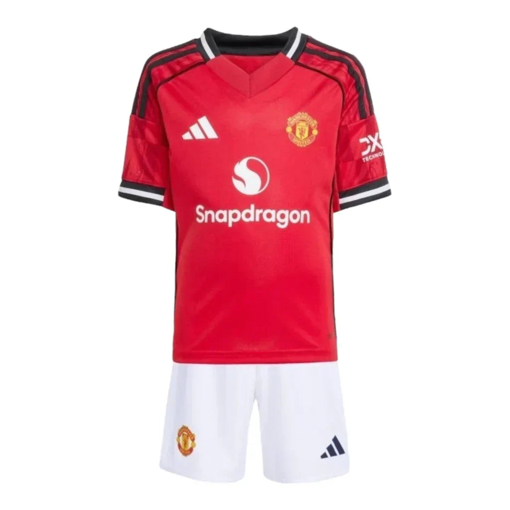 Kids Kit Manchester United Home 25/26